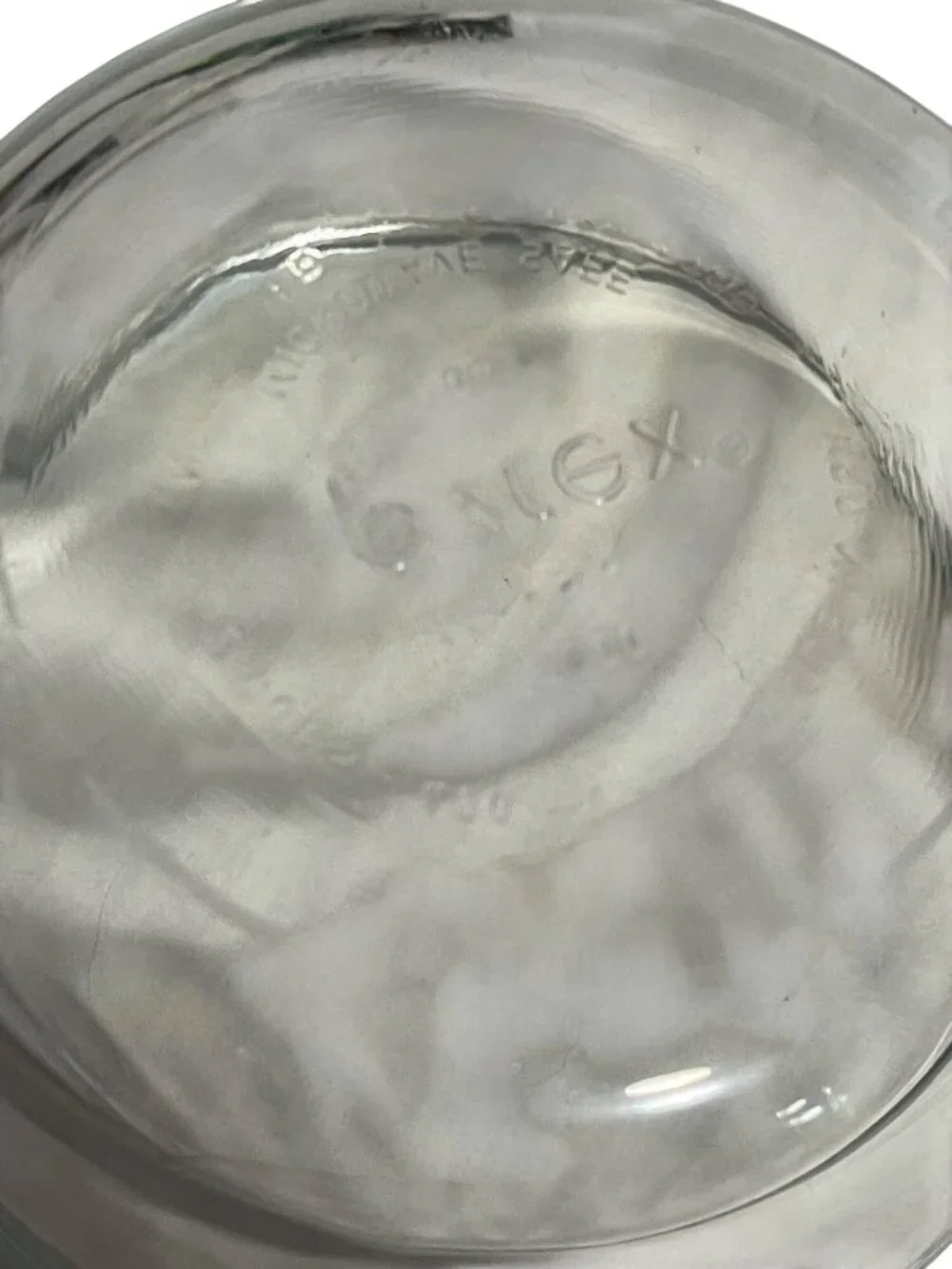 Pyrex Set Of 3 Clear Glass Bowls Round Durable Microwave Safe Baking Prep Dish